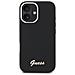 Custodia Iphone 16 Guess Silicone Nera Con Logo - Una Scelta Affidabile - Foto miniatura 3