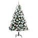 Albero di Natale artificiale Verde e bianco 240 cm - Foto miniatura 4