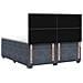 Letto box spring con materasso Grigio Scuro 140 x 190 cm - Foto miniatura 8