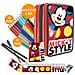 Kit Scuola School Pack Zaino Estensibile con Astuccio 3 Zip Mickey Mouse - Foto miniatura 2