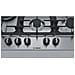 Piano Cottura PCS7A5B90 a Gas 5 Fuochi Gas Colore Inox - Foto miniatura 4