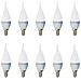 Kit 10-pezzi - 4164 - Lampadina Led Candela Fiamma  - Foto miniatura 1