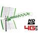 Antenna Esterna 4g Lte Tv - Dvb-t - Uhf - Foto miniatura 1