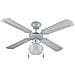 Ventilatore Da Soffitto Vinco Con 1 Luce E27 - 60 W Diametro 1070cm Cod. 70912 - Foto miniatura 7