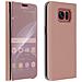 Custodia A Specchio Con Funzione Supporto Per Samsung Galaxy S7 Edge - Rosa - Foto miniatura 6