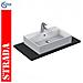 Strada K078101 Lavabo Monoforo Da Appoggio 60x42 - Foto miniatura 1