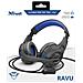 GXT 307B Ravu Gaming Headset for PS4 Auricolare Cablato A Padiglione Giocare Nero, Blu - Foto miniatura 3