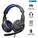 GXT 307B Ravu Gaming Headset for PS4 Auricolare Cablato A Padiglione Giocare Nero, Blu - Foto miniatura 4