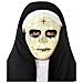 Maschera Da Suora Spaventosa Per Adulto - Foto miniatura 1