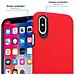 Custodia Compatibile Con Apple Iphone X / Xs In Rosso Garofano - Outdoor Coperchio Protettivo Ibrido Con Superficie Antiscivolo Extra Grip Con Design A Triangolo In Silicone E Plastica - Foto miniatura 6