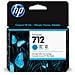 712 Cartuccia Ink Origianle Ciano per DesignJet T210 / T230 / T250 / T630 / T650 da 29 ml - Foto miniatura 1