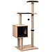 Albero Per Gatti Con Tappeto Tiragraffi In Sisal 123 Cm - Foto miniatura 1