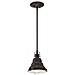 Quoizel Qz / emery / p / s Pn - Lampadario Da Soffitto, In Bronzo, 20,3 X 20,3 X 22,9 Cm - Foto miniatura 2