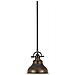 Quoizel Qz / emery / p / s Pn - Lampadario Da Soffitto, In Bronzo, 20,3 X 20,3 X 22,9 Cm - Foto miniatura 1