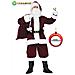 Babbo Natale Professionale Lusso Bordeaux Tg. xxl - Foto miniatura 1