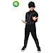 Costume Carnevale Ragno Nero Con Muscoli Taglia 9/10 Anni Vestito Bambino Pegasus - Foto miniatura 1