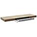 Scaffali A Parete 4 Pz Rovere 80x23,5x3,8 Cm In Mdf - Foto miniatura 7