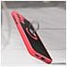 Cover Samsung Galaxy S21 Fe Bimateriale Anello Supporto Metallico Rossa - Foto miniatura 5