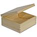 Quadrata Scatola In Legno Con Coperchio | 16,2 X 16,2 X 7,2 Cm | Scatole Cassetta Conteniore Portaoggetti Portagiochi Cofanetto | Perfetta Per Decoupage Documenti Giocattoli Attrezzi - Foto miniatura 2