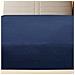 Lenzuola Con Angoli Jersey 2pz Blu Marino 140x200 Cm Cotone - Foto miniatura 2