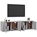 Mobili Porta Tv A Parete 2 Pz Grigio Sonoma 80x34,5x40 Cm - Foto miniatura 3