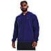 Ua Rival Fleece Fz Hoodie 1357111-468, Uomini, Blu, M - Foto miniatura 2