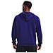 Ua Rival Fleece Fz Hoodie 1357111-468, Uomini, Blu, M - Foto miniatura 3