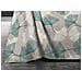 Telo Arredo Granfoulard Copritutto Salvadivano 100% Cotone Dis. Ginko Singolo Verde - Foto miniatura 4