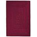 Tappeto Da Bagno Disegno Torino Colore Bordeaux 60x180 Bordeaux - Foto miniatura 1