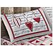 Sacco Copripiumino Piumone Letto In 100% Cotone Made Italy Vari Disegni Rp 1 Piazza Aprica Rosso - Foto miniatura 4