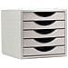 Archivotec Serie 4000 Classificatore Modulare Archivotec Serie 4000 5 Cassetti Din A4 Grigio 34 X 27 X 26 Cm - Foto miniatura 1