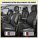 Premium Coprisedili Per Mercedes-benz Citan 2012-oggi, 2 Coprisedili Singoli Anteriori - Foto miniatura 4