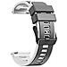 Cinturino In Silicone Per La Serie Garmin Venu 2 White+grey - Foto miniatura 3