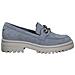 Light Blue Casual Closed Loafers Mocassino Pelle Scarpe Donna Blu Eu 38, 1-24707-20 880 - Foto miniatura 1
