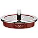 8900541245 coperchio per pentola Rotondo Rosso, Acciaio inox - Foto miniatura 4
