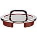8900541245 coperchio per pentola Rotondo Rosso, Acciaio inox - Foto miniatura 5