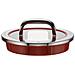 8900541245 coperchio per pentola Rotondo Rosso, Acciaio inox - Foto miniatura 6