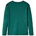 Maglietta per Bambini Maniche Lunghe Verde 128 - Foto miniatura 2