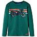 Maglietta per Bambini Maniche Lunghe Verde 128 - Foto miniatura 1