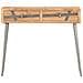 Tavolo Consolle 90x30x75 Cm In Legno Massello Di Acacia - Foto miniatura 1