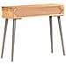 Tavolo Consolle 90x30x75 Cm In Legno Massello Di Acacia - Foto miniatura 4