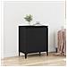 Credenza Nera in Rovere 60x35x70 cm in Legno Ingegnerizzato - Foto miniatura 2
