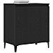 Credenza Nera in Rovere 60x35x70 cm in Legno Ingegnerizzato - Foto miniatura 3