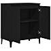 Credenza Nera in Rovere 60x35x70 cm in Legno Ingegnerizzato - Foto miniatura 5