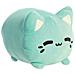 Peluche Gatto 18cm Modello Meowchi Style Kawaii, Vert Menthe - Foto miniatura 1