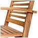 Sedie da giardino 2 pcs Naturale 60 x 65 x 76.5 cm - Foto miniatura 9