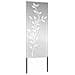 Pannello Decorativo da Giardino Argento 50 x 140 cm - Foto miniatura 4