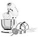 Robot da Cucina SMF05WHEU Stile Anni 50 Potenza 800W Capacità 4,8 Litri Colore Bianco - Foto miniatura 3