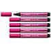 Pen 68 MAX - Pennarello Premium a tratto doppio (1 + 5 mm) - Confezione da 5 - Rosa Scuro - Foto miniatura 1