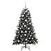 Albero di Natale artificiale con 150 LED Verde 150 cm - Foto miniatura 4